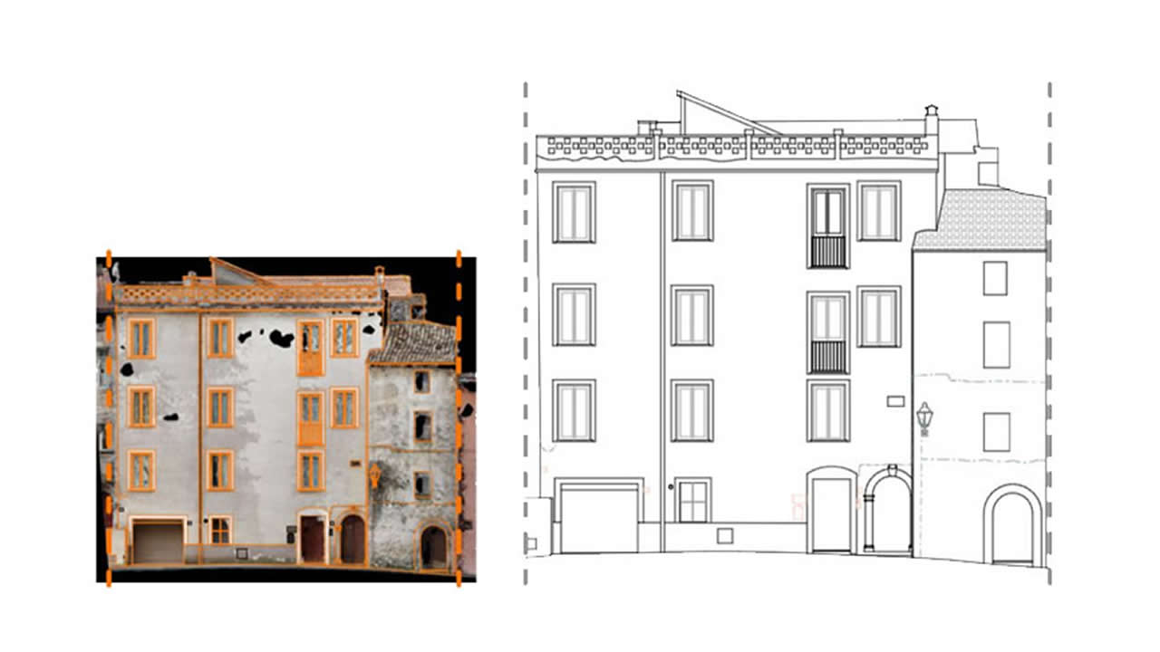 Processi, metodologie e restituzione modelli BIM - Rilievo